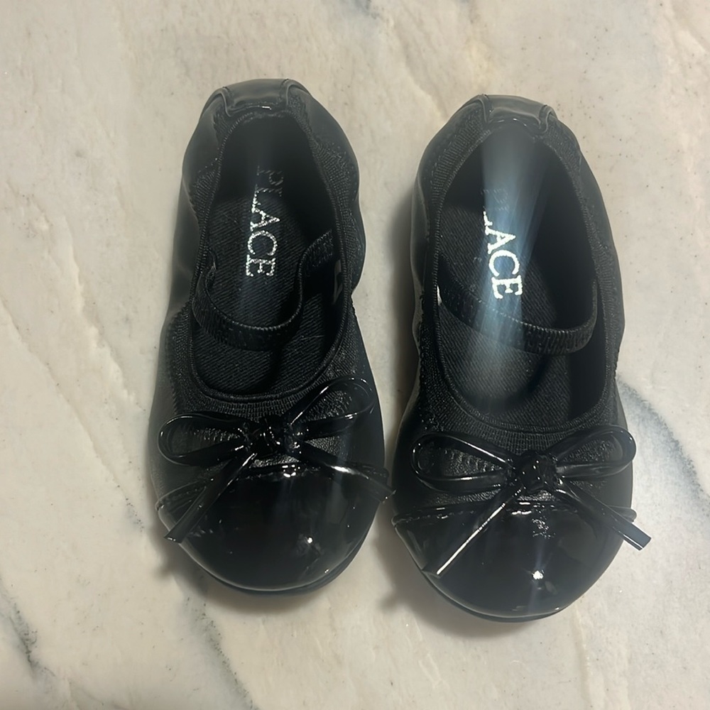 Children’s Place Black Ballet Flats